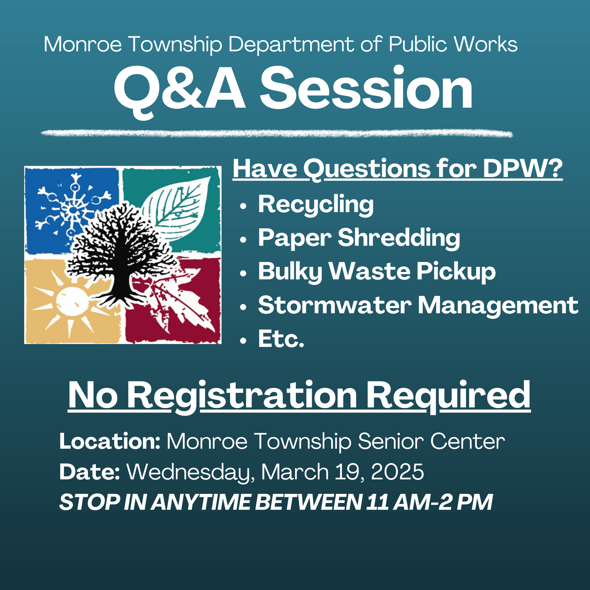 DPW QA Session 03.19.2025 Flyer 