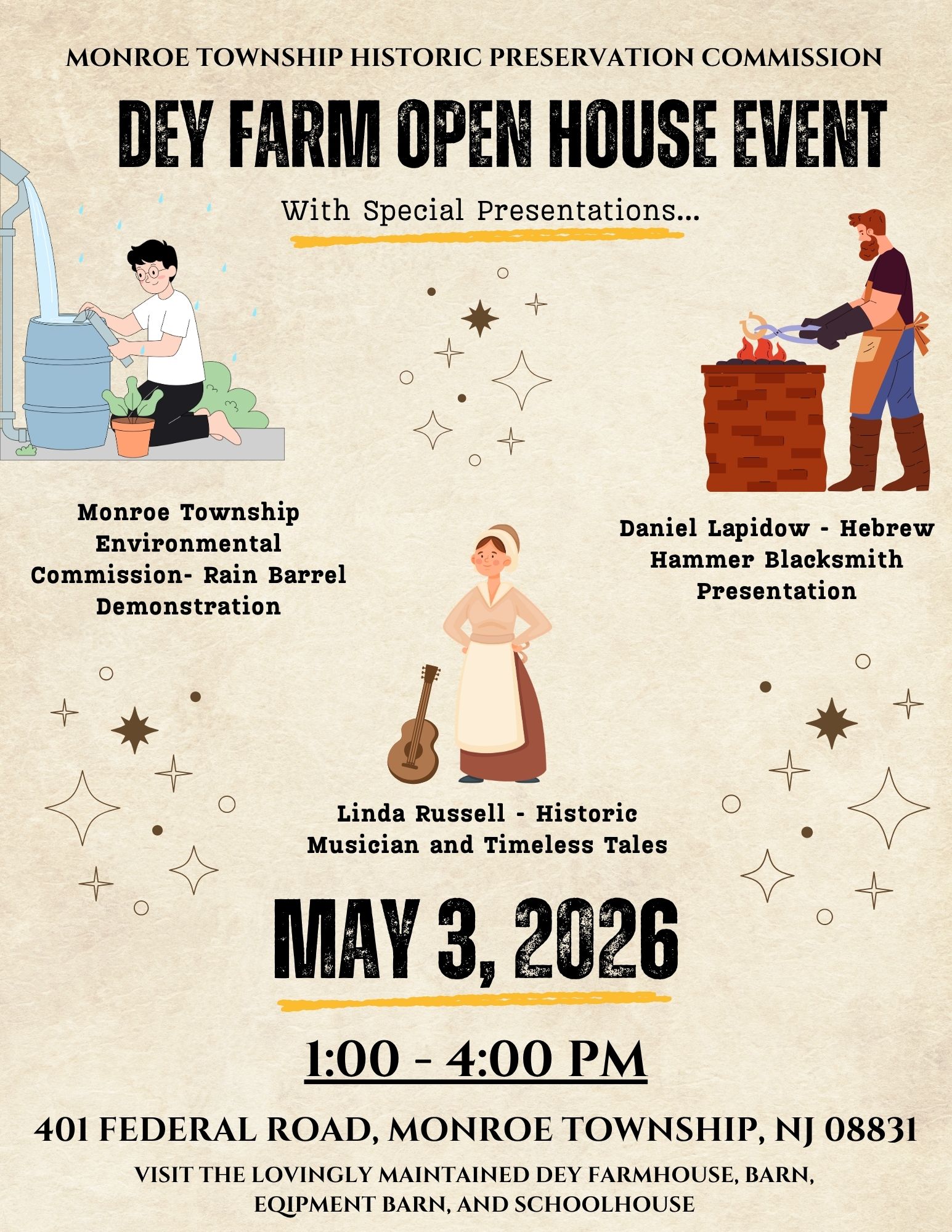 Dey Farm Historic Site May Open House 1.0.1