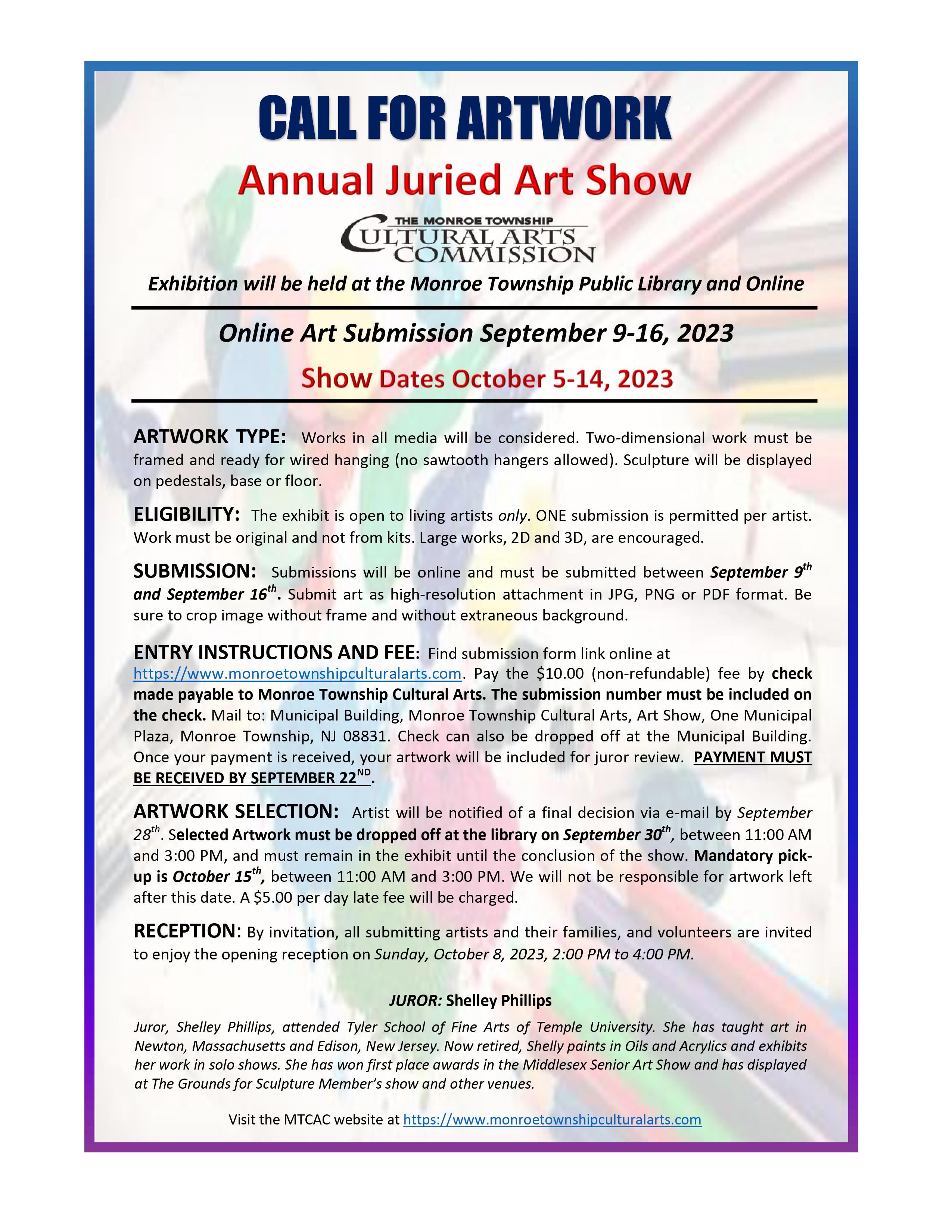 FINAL Art Show Flyer 2023