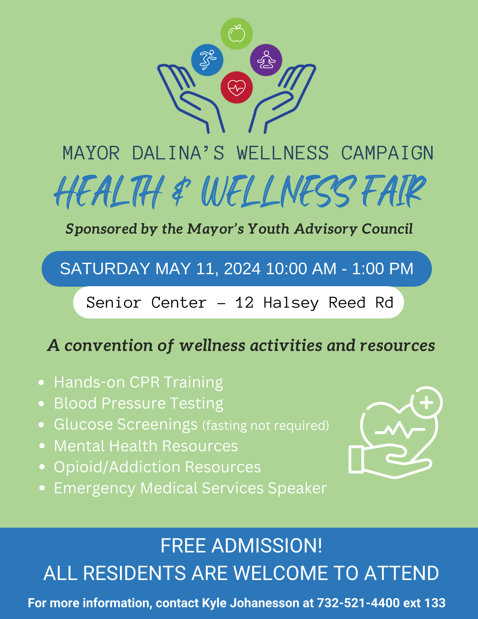 Health Wellness Fair Flyer 6