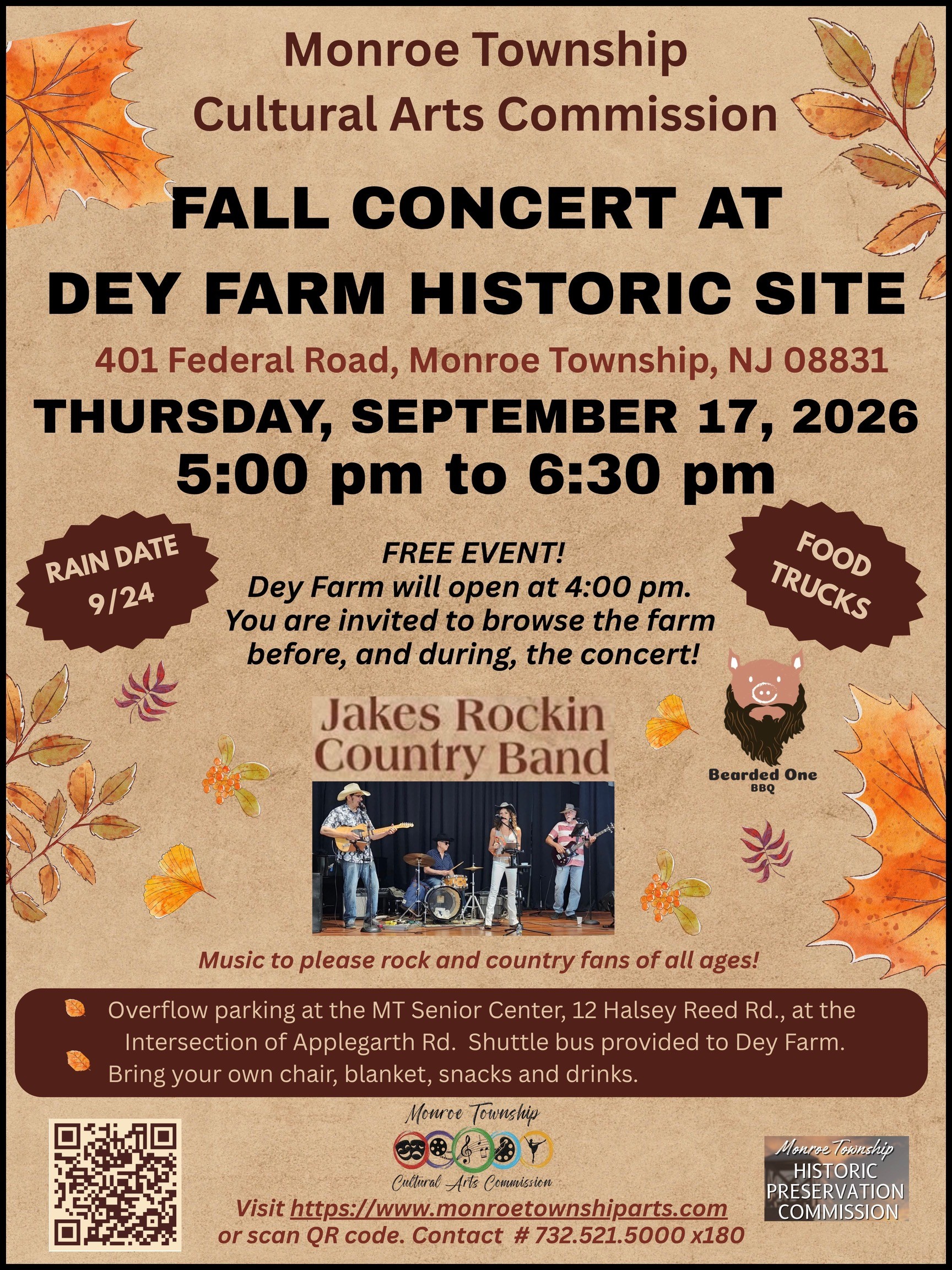 Fall Concert at Dey Farm
