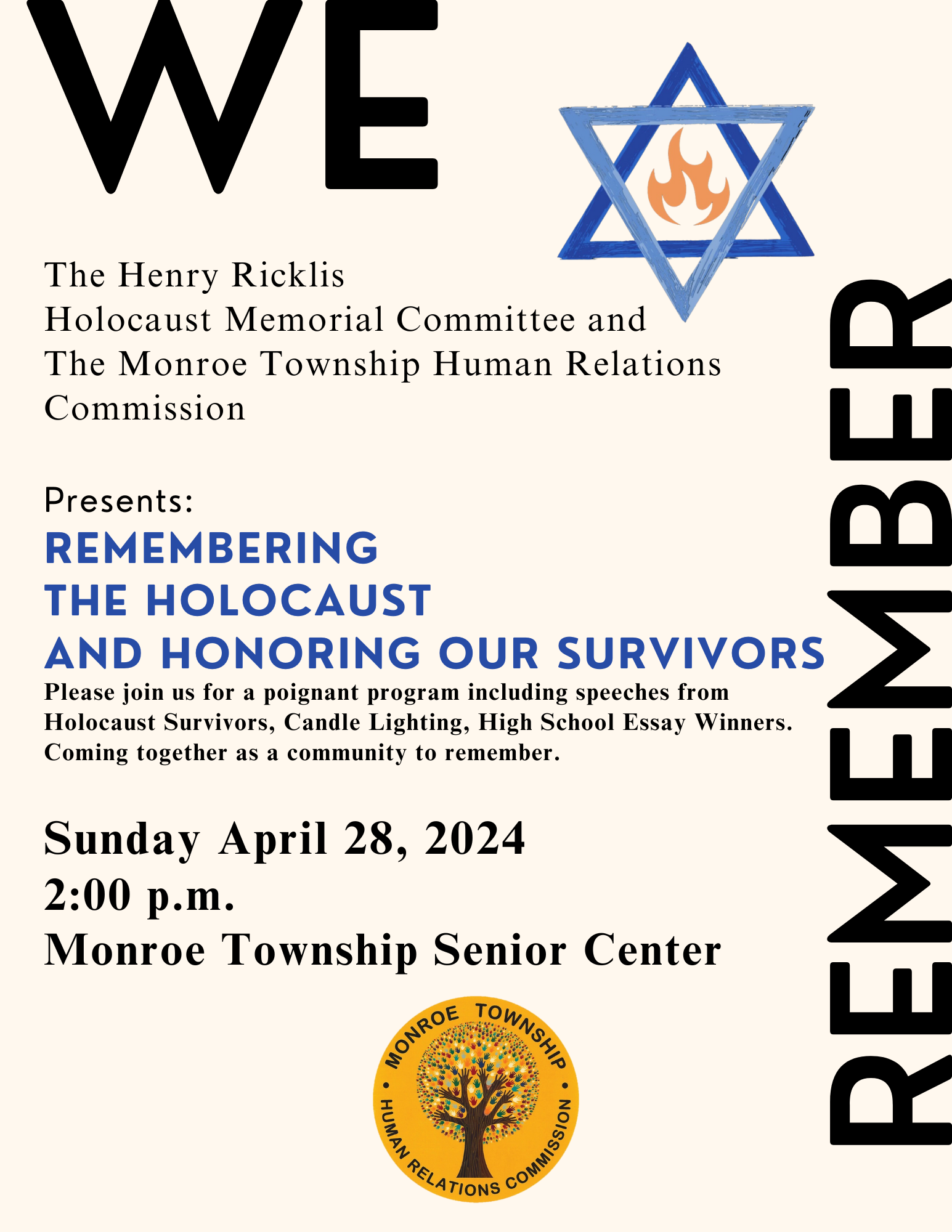 Holocaust Presentation Flyer 04 28 24