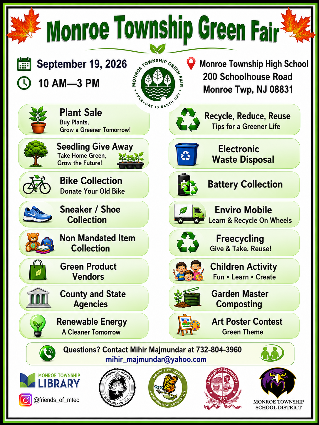MT GreenFair 2026 flyer