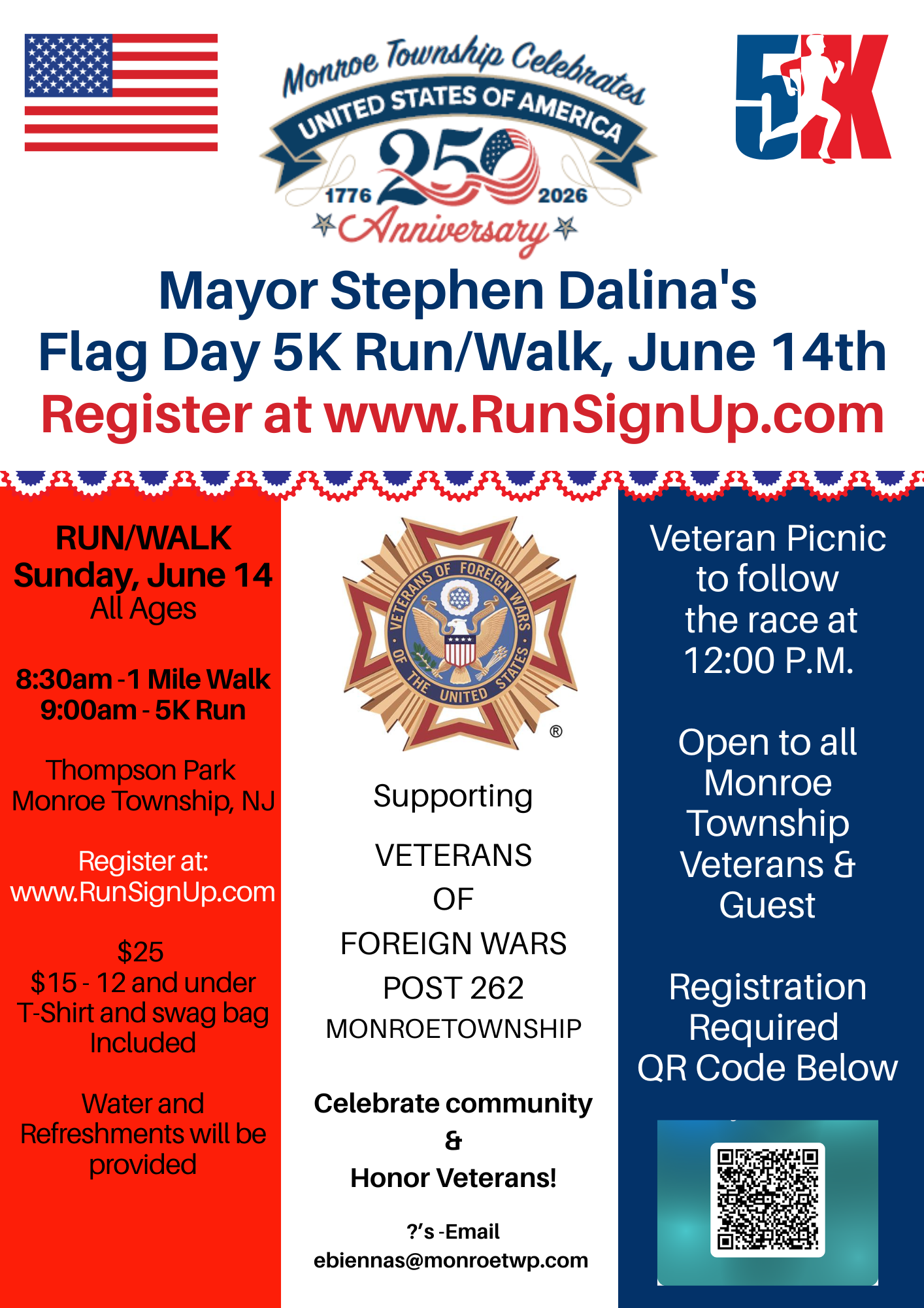 Mayor Dalinas Flag Day 5K 2026