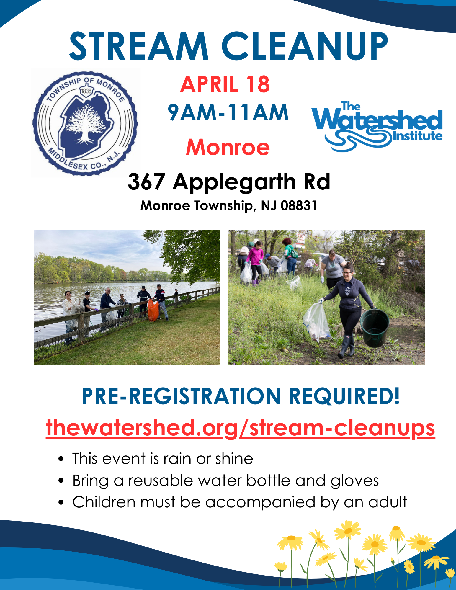 Monroe Cleanup Flyer 2026