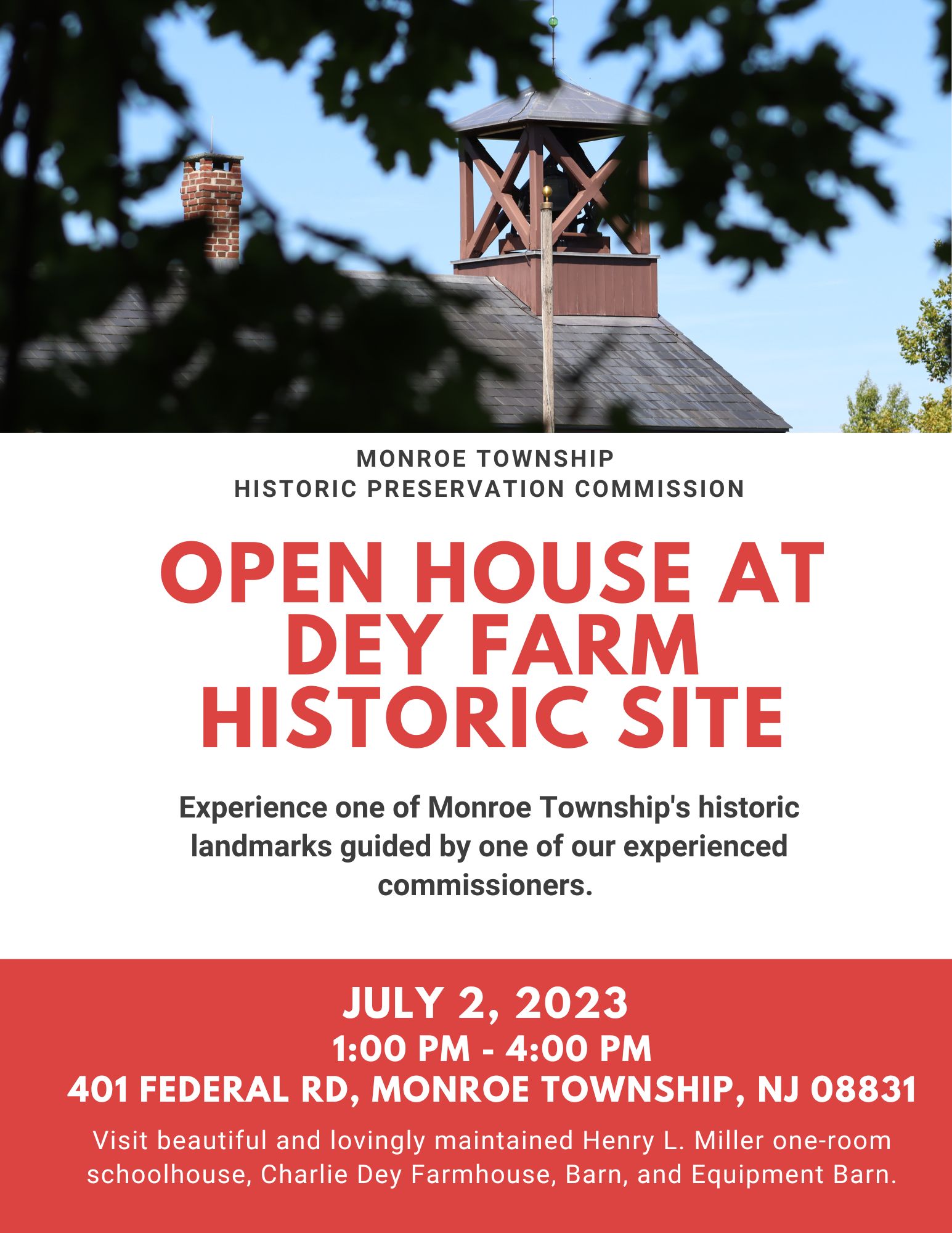 Open House Flyer July 23