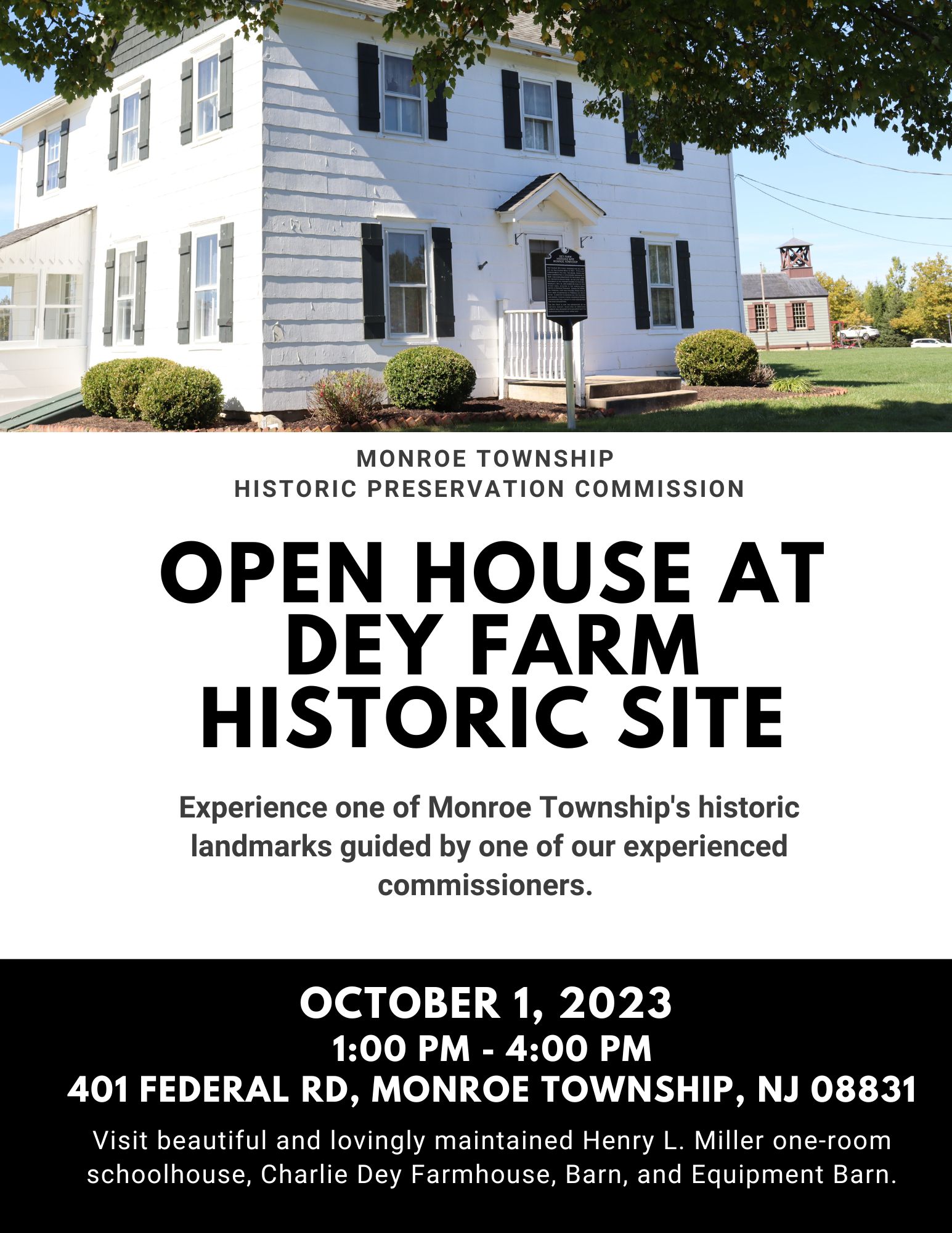 Open House Flyer October 23