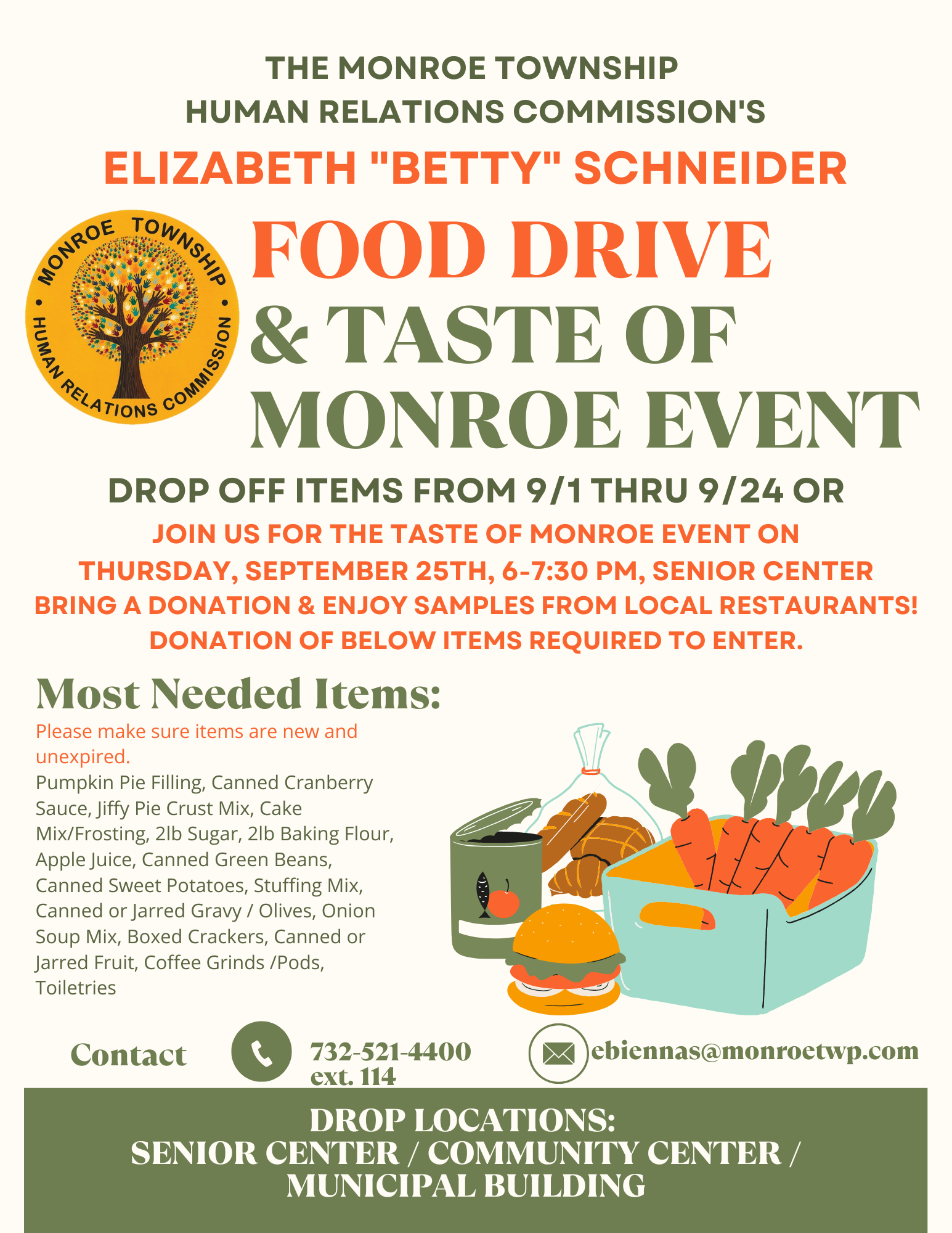 Taste of Monroe Flyer Public 2025