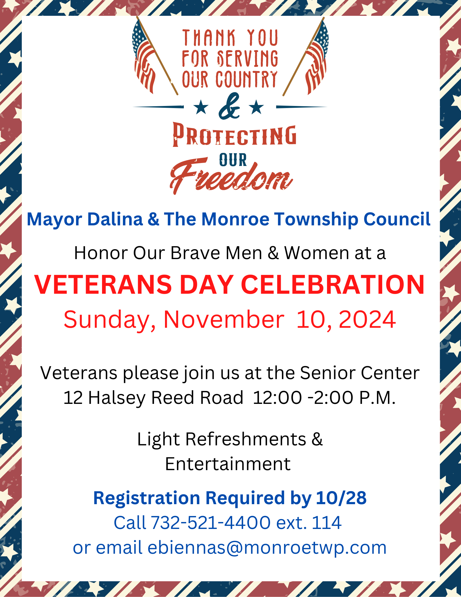 Veteran Appreciation Event 11 10 24