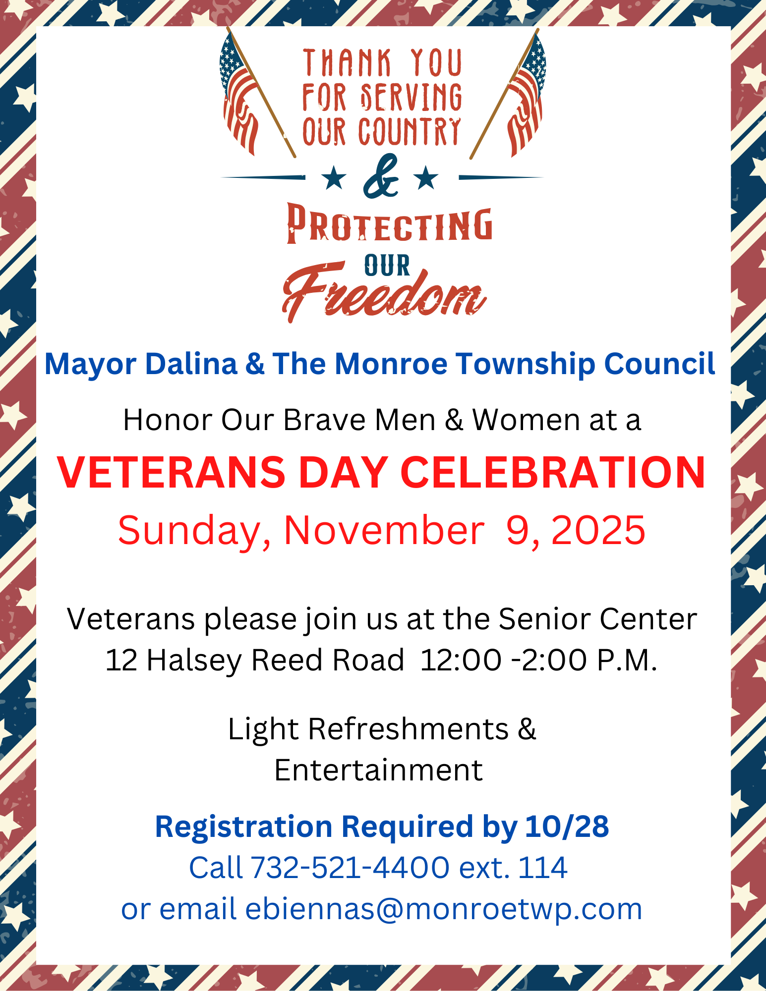 Veteran Appreciation Event 11 9 25
